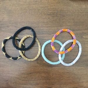 Lily & Laura bracelets- pack of 6.